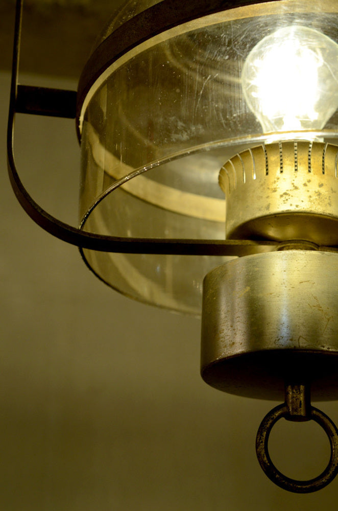Vintage oil lamp motif pendant lamp_PLSD-4302