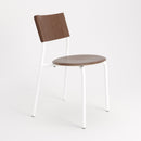 TIPTOE<br>SSD Chair - eco–certified wood<br>Walnut - CLOUDY WHITE<br> - ヴィンテージ SHARK ATTACK
