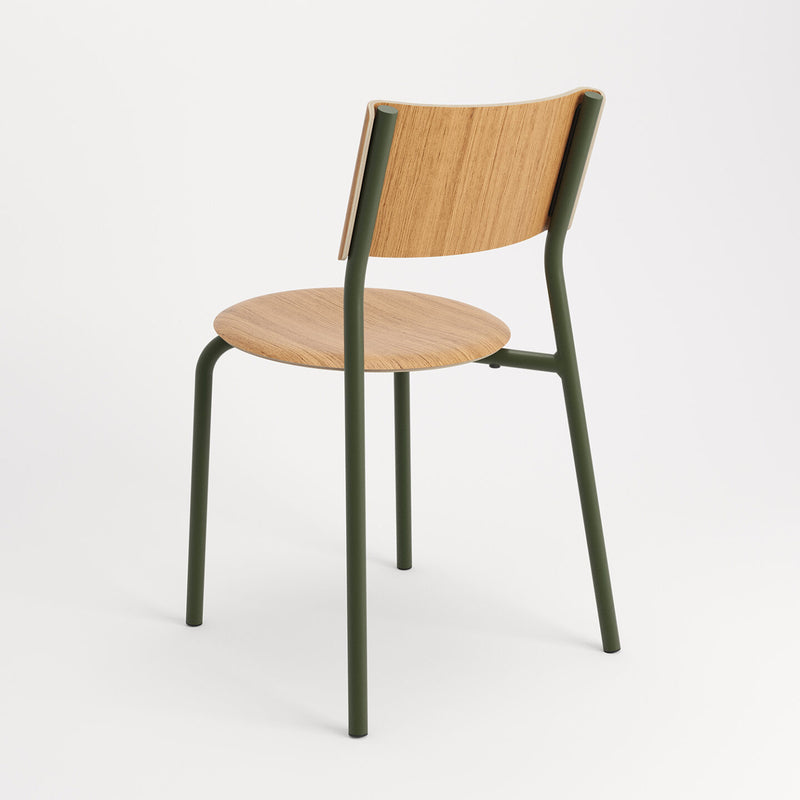 【P】SSD Chair - Oakwood <br>ROSEMARY GREEN