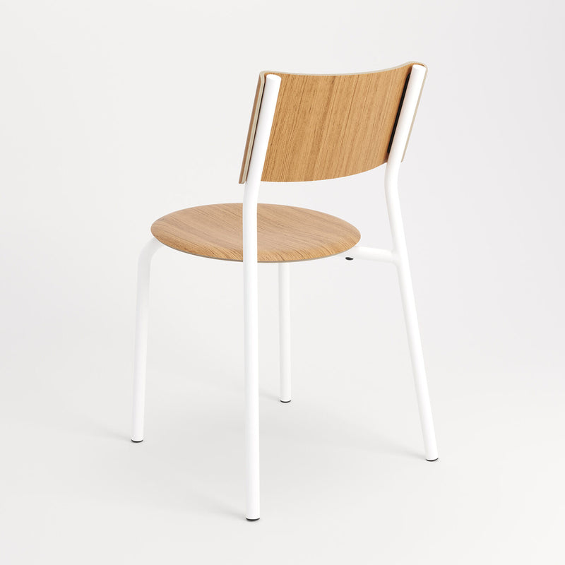 【P】SSD Chair - Oakwood <br>CLOUDY WHITE