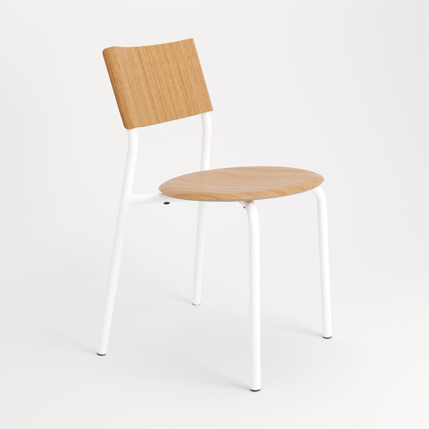 TIPTOE<br>SSD Chair - Oakwood <br>CLOUDY WHITE - ヴィンテージ SHARK ATTACK