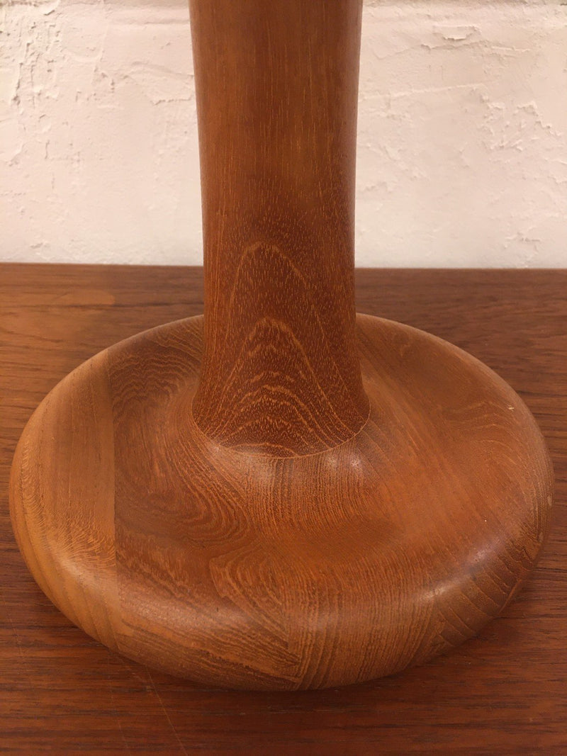 Vintage teak wood table lamp (Sendagaya store)_tdl-210401-2-s