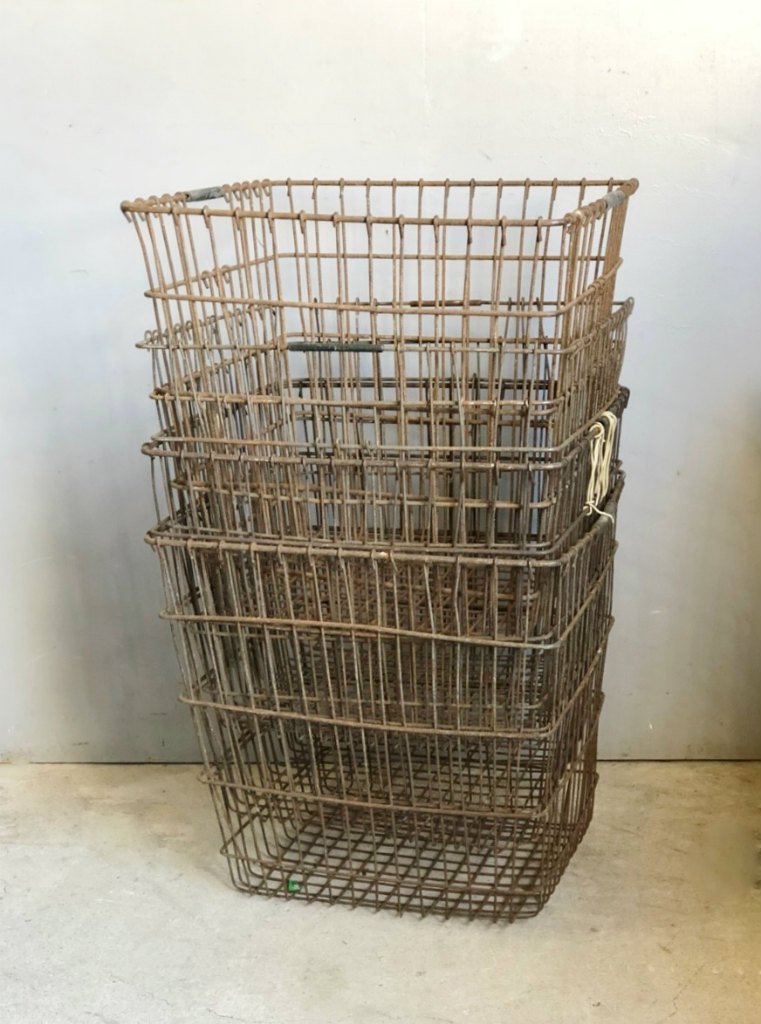 Vintage Iron Basket Yamato Store
