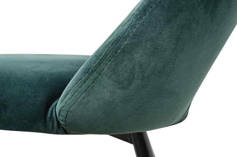 Andrew Bar Chair Green Velvet