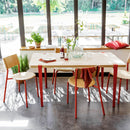 TIPTOE <br>Table and desk leg – 75 cm <br>TERRACOTTA RED <br>大和店・cerote antiques - ヴィンテージ SHARK ATTACK