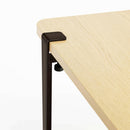 TIPTOE<br>Coffee table and bench leg – 43 cm <br>DARK STEEL <br>大和 - ヴィンテージ SHARK ATTACK