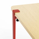 TIPTOE<br>Coffee table and bench leg – 43 cm <br>TERRACOTTA RED <br>cerote antiques - ヴィンテージ SHARK ATTACK