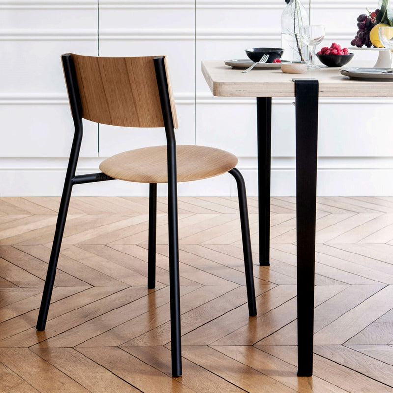 【P】Table and desk leg – 75 cm<br>GRAPHITE BLACK