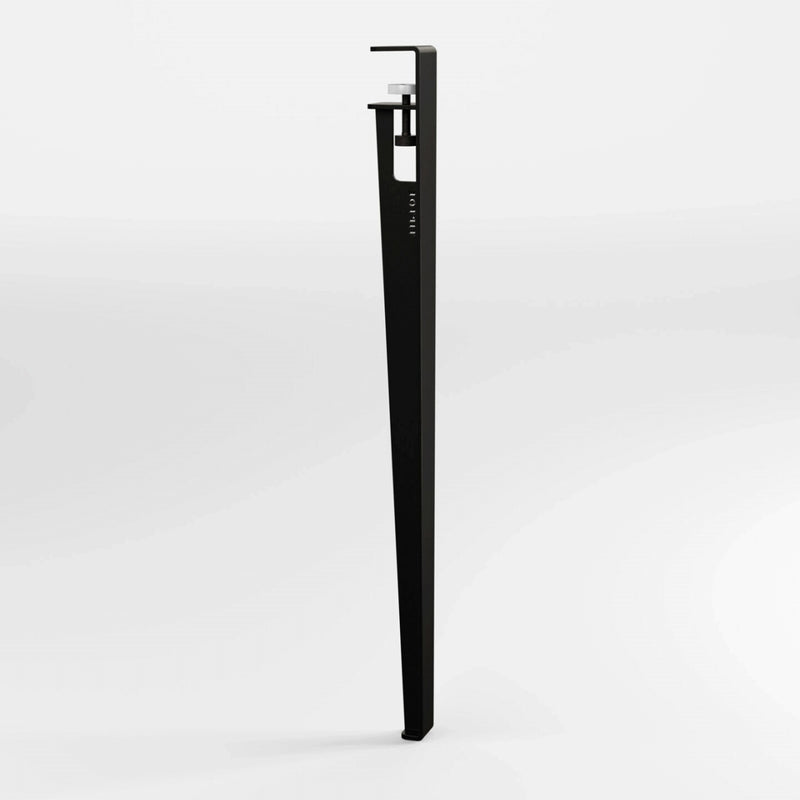 Table and desk leg – 75 cm<br> DARK STEEL