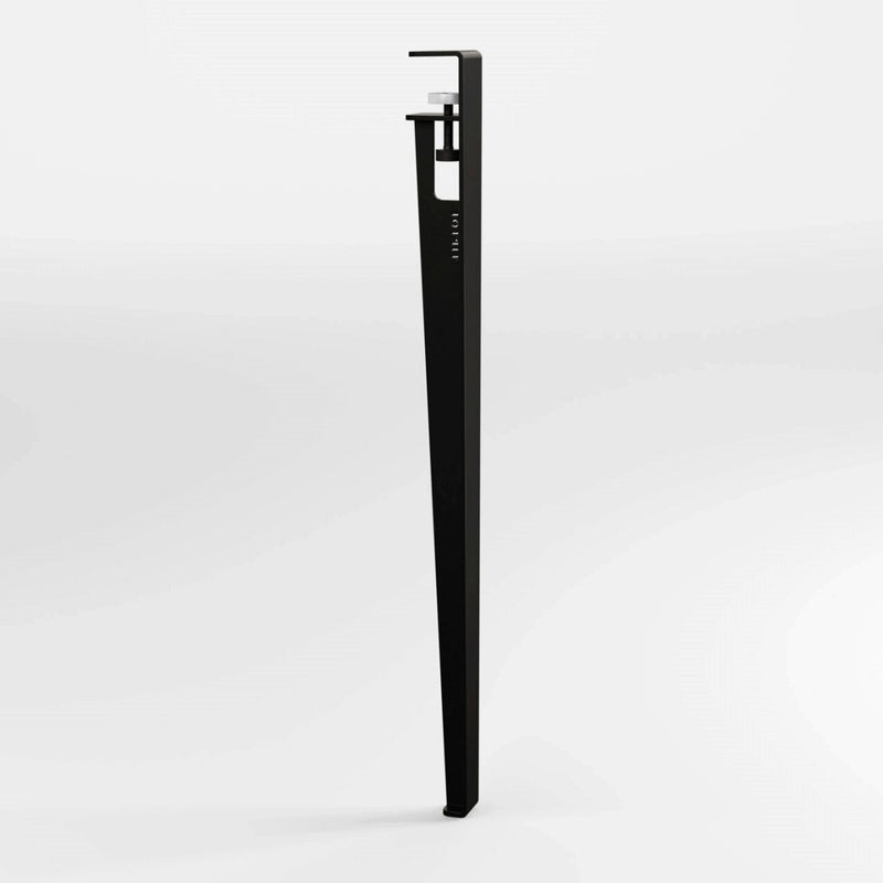 【P】Table and desk leg – 75 cm<br> DARK STEEL