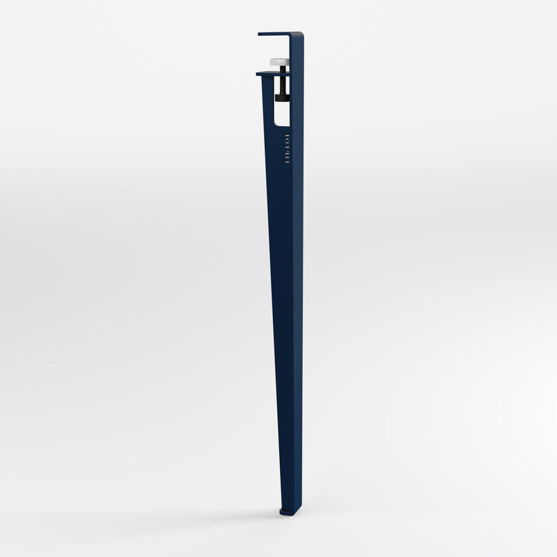 Table and desk leg – 75 cm<br> MINERAL BLUE