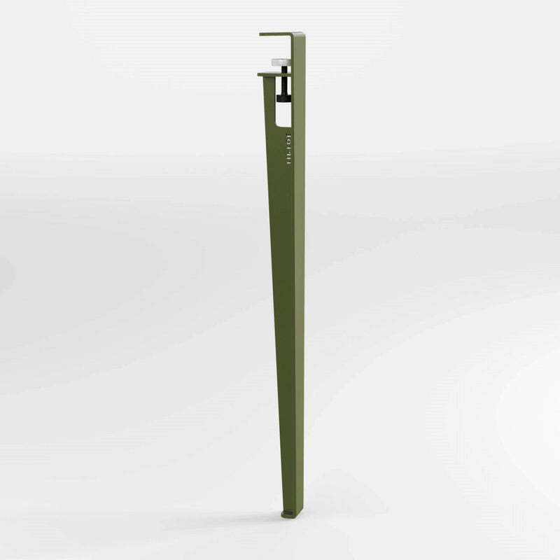 【P】Table and desk leg – 75 cm<br>ROSEMARY GREEN