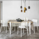 TIPTOE <br>Table and desk leg – 75 cm <br>CLOUDY WHITE <br>大和店・cerote antiques - ヴィンテージ SHARK ATTACK