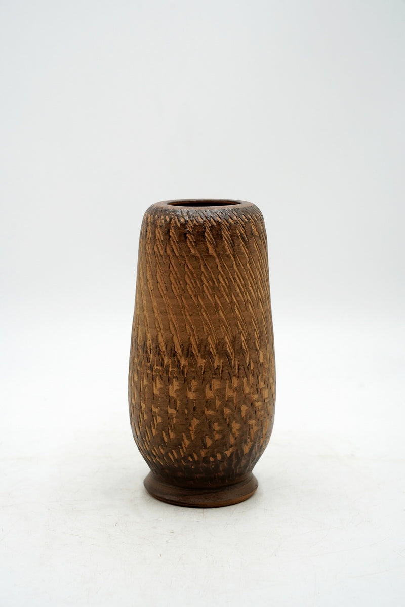 Fat Lava Ceramic Flower Vase Vintage Yamato Store