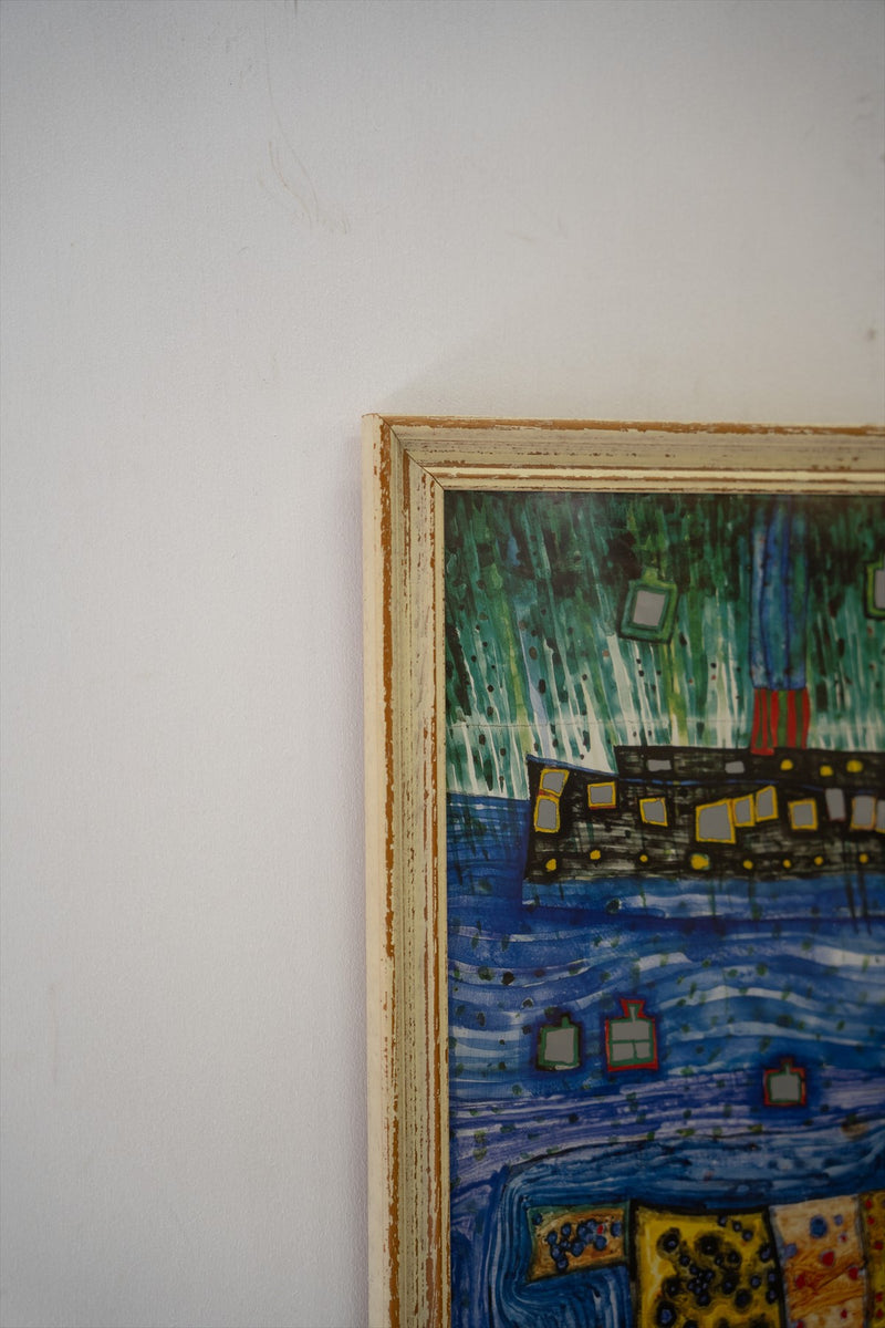 Friedensreich Hundertwasser Wall Art Vintage<br> Yamato store