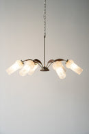 6灯カッティングガラス シャンデリア<br>ヴィンテージ<br>大和店 - ヴィンテージ SHARK ATTACK