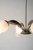 6灯カッティングガラス シャンデリア<br>ヴィンテージ<br>大和店 - ヴィンテージ SHARK ATTACK