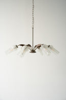 6灯カッティングガラス シャンデリア<br>ヴィンテージ<br>大和店 - ヴィンテージ SHARK ATTACK