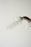 6灯カッティングガラス シャンデリア<br>ヴィンテージ<br>大和店 - ヴィンテージ SHARK ATTACK