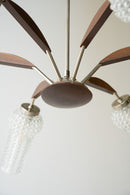 6灯カッティングガラス シャンデリア<br>ヴィンテージ<br>大和店 - ヴィンテージ SHARK ATTACK