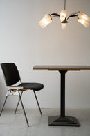 6灯カッティングガラス シャンデリア<br>ヴィンテージ<br>大和店 - ヴィンテージ SHARK ATTACK