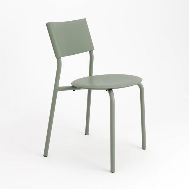 SSDr chair – recycled plastic<br> EUCALYPTUS GRAY